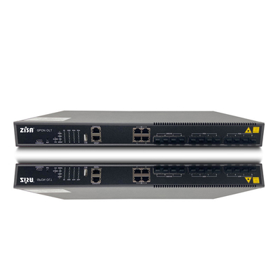 Optischer Leitungsabschluss 1U GPON OLT SFP OP1608 2 Uplink 10G SFP+ Ports Enterprise